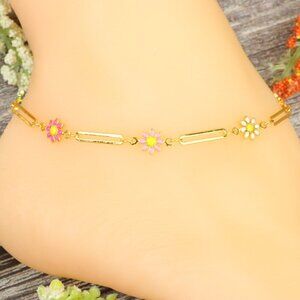 "Elegant Handmade Anklet – Delicate Jewelry for Women, MAR091457